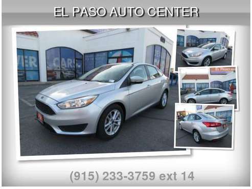 2017 Ford Focus - Payments AS LOW AS $299 a month - 100% APPROVED -... for sale in El Paso, TX