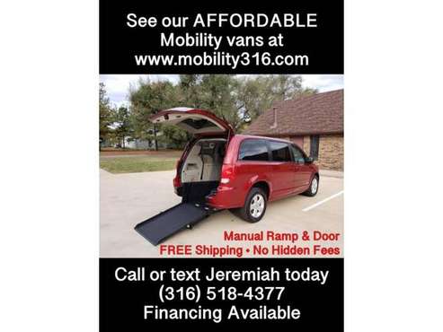 2014 Dodge Caravan SE 44k Wheelchair Mobility Handicap ADA Compliant... for sale in Wichita, MO
