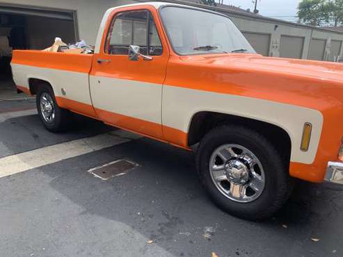 1975 Chevrolet c20 daily drive For sale and trade in for sale in Garden Grove, CA
