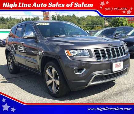 2015 Jeep Grand Cherokee Limited 4x4 4dr SUV EVERYONE IS APPROVED! for sale in Salem, MA