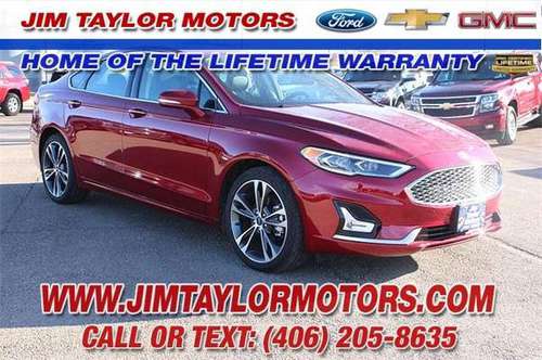 2019 Ford Fusion Titanium - cars & trucks - by dealer - vehicle... for sale in Fort Benton, MT