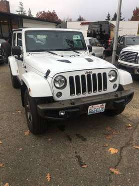 2016 Jeep Wrangler Sahara Unlimited 75th Anniversary Special Edition... for sale in Bellevue, WA