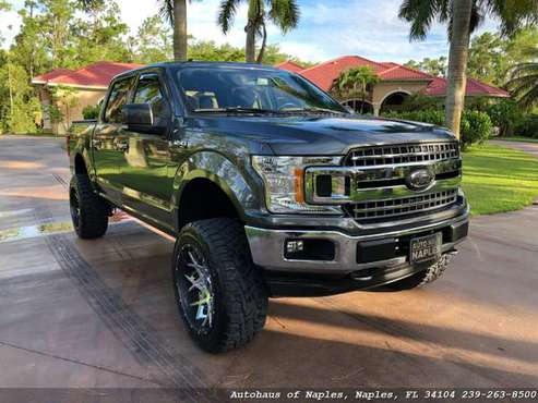 2018 Ford F150 Limited Tuscany 4x4 Lifted Leather heated seats, hard t for sale in Naples, FL
