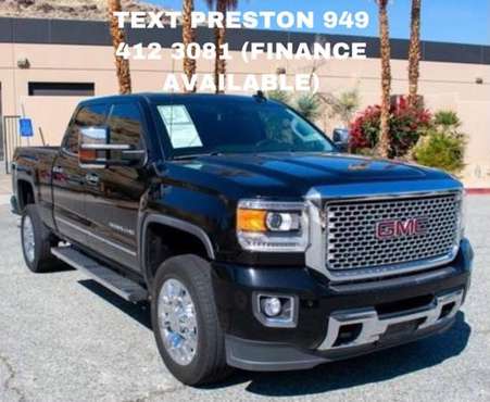 2016 GMC SIERRA 2500HD DENALI ONLY 37, 563 MILES - - by for sale in Cathedral City, CA