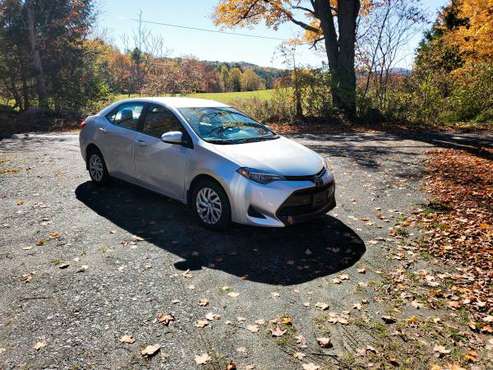 2017 Toyota Corolla LE with the balance of factory warranty - cars &... for sale in Argyle, NY 12809, NY