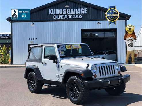 2011 JEEP WRANGLER 4X4 5-Speed - cars & trucks - by dealer - vehicle... for sale in Salem, OR