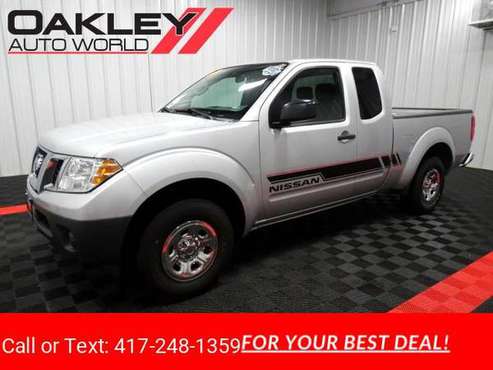 2018 Nissan Frontier King Cab pickup Silver - - by for sale in Branson West, MO