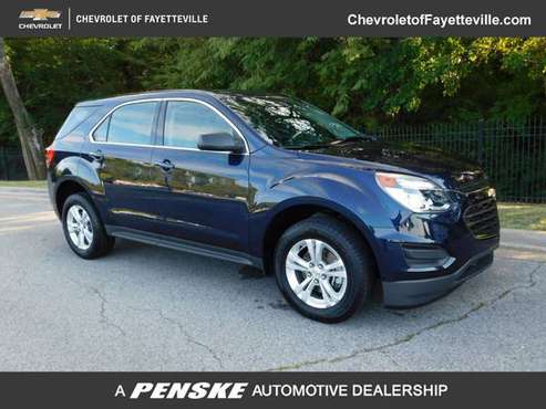 2017 *Chevrolet* *Equinox* *FWD 4dr LS* BLUE for sale in Fayetteville, AR
