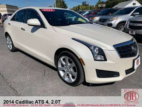 2014 CADILLAC ATS 4, 2.0T! LOADED!!!! BOSE SOUND! PUSH START! LEATHER! for sale in N SYRACUSE, NY