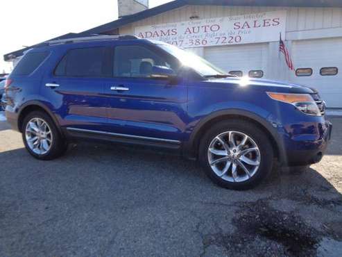 2013 FORD EXPLORER LIMITED FWD - cars & trucks - by dealer - vehicle... for sale in Mankato, MN