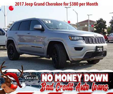 $380/mo 2017 Jeep Grand Cherokee Bad Credit & No Money Down OK -... for sale in Broadview, IL