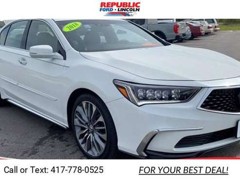 2018 Acura RLX w/Technology Pkg hatchback White - - by for sale in Republic, MO