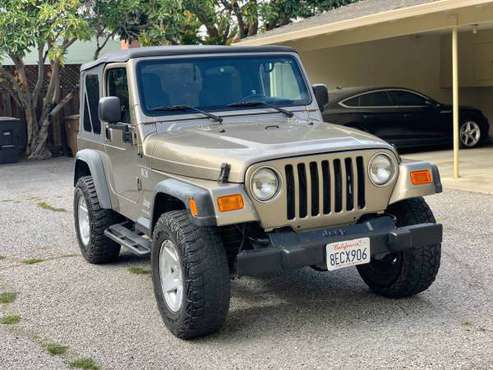 2003 Jeep Wrangler/4WD/with 116 miles for sale in Belmont, CA