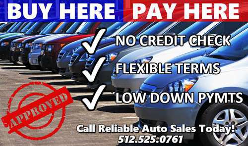 LOWEST DOWN PAYMENTS- NO CREDIT CHECK - EASY FINANCING TERMS - CALL US for sale in Austin, TX