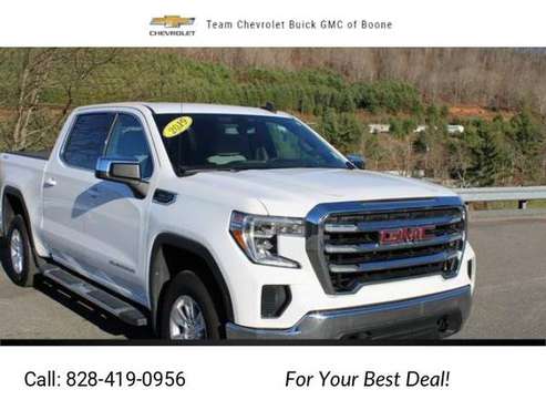 2019 GMC Sierra 1500 SLE pickup White - cars & trucks - by dealer -... for sale in Boone, NC