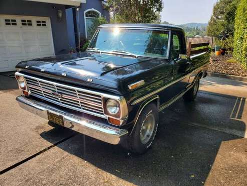 1969 Ford F100 Ranger shortbed pick-up - cars & trucks - by owner -... for sale in Petaluma , CA