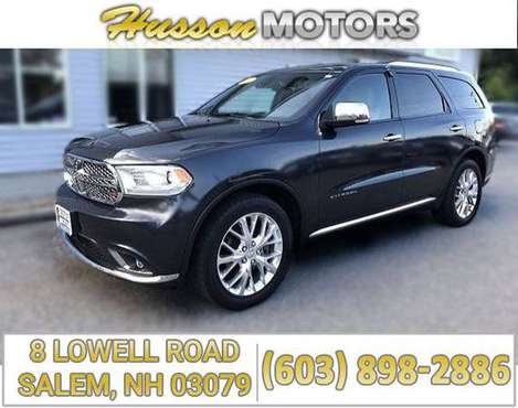 2014 DODGE Durango CITADEL AWD 4X4 SUV -CALL/TEXT TODAY! (603) 965- for sale in Salem, NH
