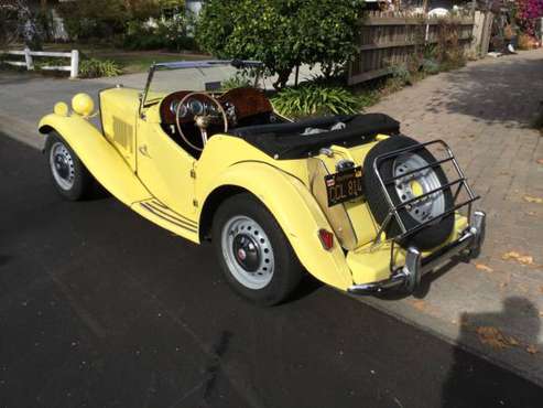 1952 MG TD - cars & trucks - by owner - vehicle automotive sale for sale in Burlingame, CA