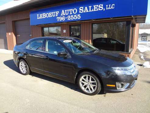 2012 FORD FUSION SEL ALL LEATHER, SUNROOF! - cars & trucks - by... for sale in Waterford, PA