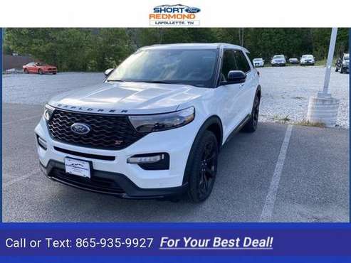 2021 Ford Explorer ST suv White - - by dealer for sale in LaFollette, TN