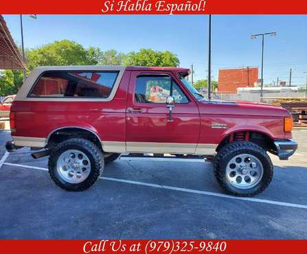 1989 FORD BRONCO - - by dealer - vehicle automotive sale for sale in San Antonio, TX