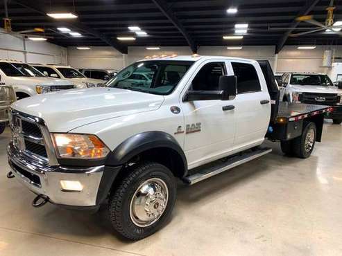 2017 Dodge Ram 5500 4X4 chassis 6.7L Cummins Diesel flat bed for sale in Houston, TX