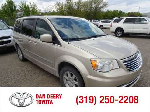 2012 Chrysler Town & Country Touring Cashmere Pearlcoat - cars & for sale in Cedar Falls, IA