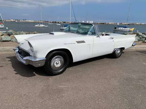 1957 FORD THUNDERBIRD CONVERTIBLE Antique Classic Car T-Bird for sale in National City, CA