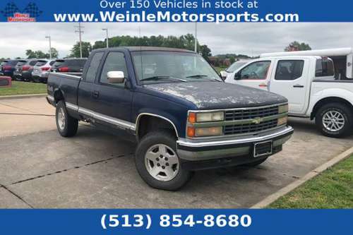 1993 CHEVROLET C/K 1500 4x4 Chevy Truck EXT. CAB 4WD Pickup - cars &... for sale in Cleves, OH
