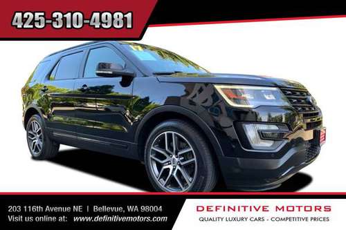 2017 Ford Explorer Sport AVAILABLE IN STOCK! SALE! - cars & for sale in Bellevue, WA