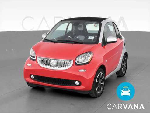 2017 smart fortwo Passion Hatchback Coupe 2D coupe Red - FINANCE -... for sale in Tustin, CA