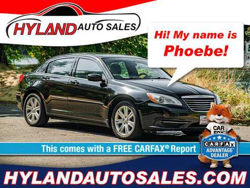2013 CHRYSLER 200 TOURING - JUST $500 DOWN @ HYLAND AUTO SALES -... for sale in Springfield, OR