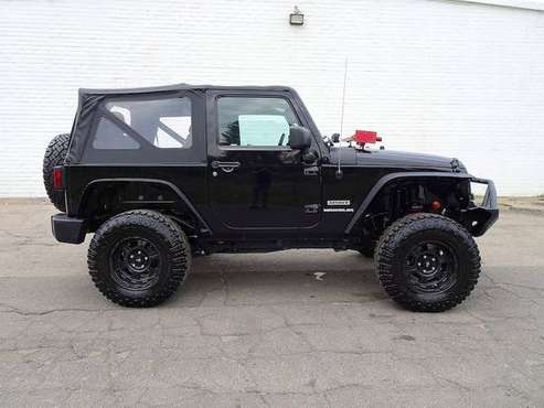 Jeep Wrangler 4x4 Lifted Sport SUV Manual Winch Lot of mods Jeeps used for sale in eastern NC, NC