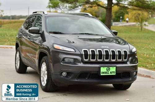 2015 Jeep Cherokee Latitude 4x4 4dr SUV 39,898 Miles - cars & trucks... for sale in Omaha, IA