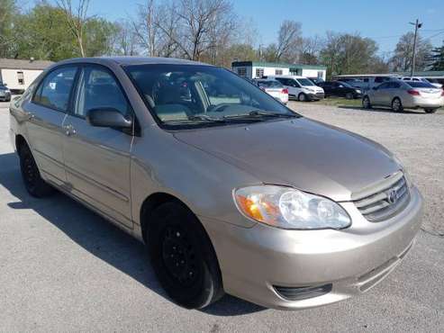 2004 TOYOTA COROLLA CE - - by dealer - vehicle for sale in Indianapolis, IN