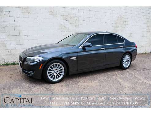 11 BMW 5-Series! All-Wheel Drive, Tinted Out Luxury! for sale in Eau Claire, MN