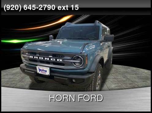 2021 Ford Bronco Big Bend - - by dealer - vehicle for sale in Brillion, WI