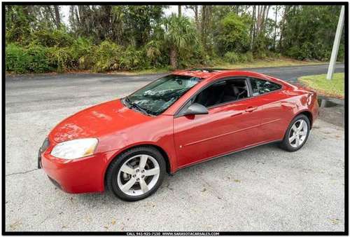 2006 Pontiac G6 GTP 2dr Coupe - CALL or TEXT TODAY!!! - cars &... for sale in Sarasota, FL