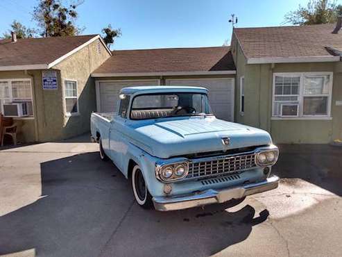 1958 F100 Longbed - cars & trucks - by owner - vehicle automotive sale for sale in Sacramento , CA