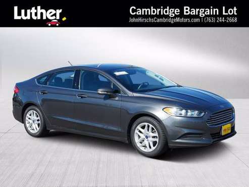 2016 Ford Fusion SE - - by dealer - vehicle automotive for sale in Cambridge, MN