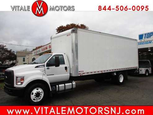 2017 Ford Super Duty F-650 Straight Frame 24 FOOT BOX TRUCK ** 75K... for sale in South Amboy, PA