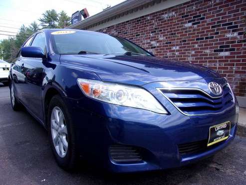 2011 Toyota Camry LE, 121k Miles, Blue/Grey, Auto, P Roof, Alloys for sale in Franklin, ME