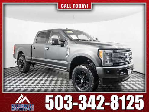 trucks Lifted 2017 Ford F-350 Platinum FX4 4x4 for sale in Puyallup, OR