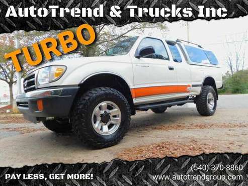 ~TURBO~LIFTED 1999 TOYOTA TACOMA EXT CAB PRERUNNER SR5~WHEELS~NO... for sale in Fredericksburg, MD