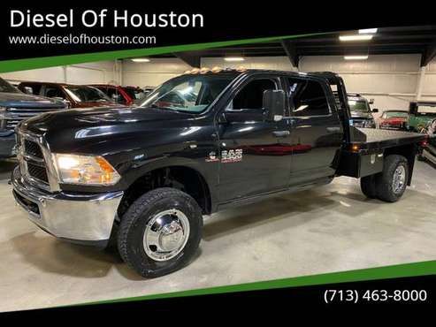 2017 Dodge Ram 3500 Tradesman 4x4 6.7L Cummins Diesel Flatbed - cars... for sale in Houston, AL
