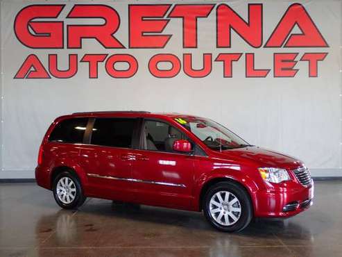 2016 Chrysler Town & Country Touring 4dr Mini-Van, Red for sale in Gretna, NE