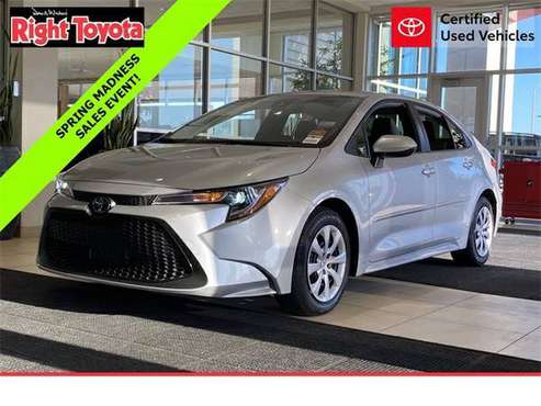 Used 2020 Toyota Corolla LE/5, 719 below Retail! for sale in Scottsdale, AZ