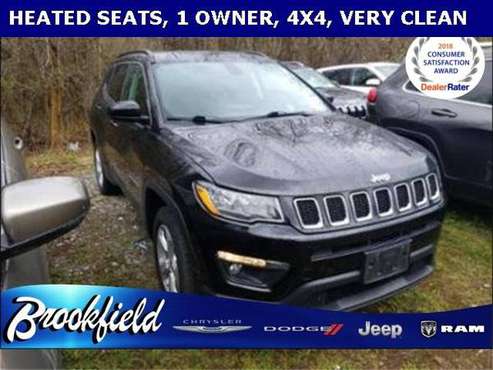 2018 Jeep Compass Latitude suv Black Monthly Payment of - cars & for sale in Benton Harbor, MI