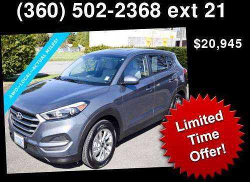 2018 Hyundai Tucson Se Awd - - by dealer - vehicle for sale in Burlington, WA