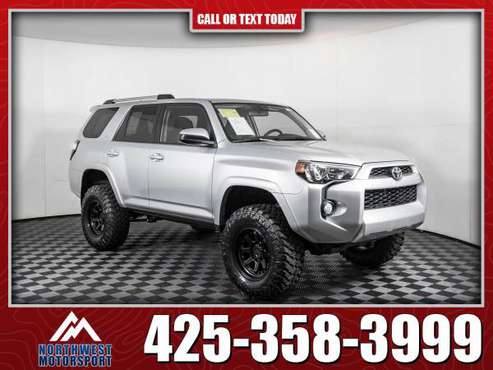Lifted 2019 Toyota 4Runner SR5 4x4 - - by dealer for sale in Lynnwood, WA